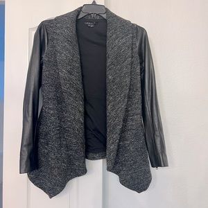Theory Wool and Leather Jacket